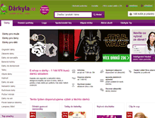 Tablet Screenshot of darkyla.cz